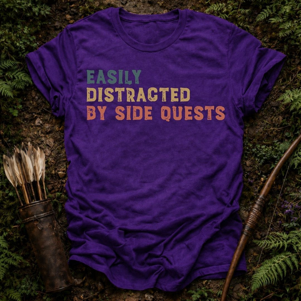 Distracted By Side Quests T-Shirt
