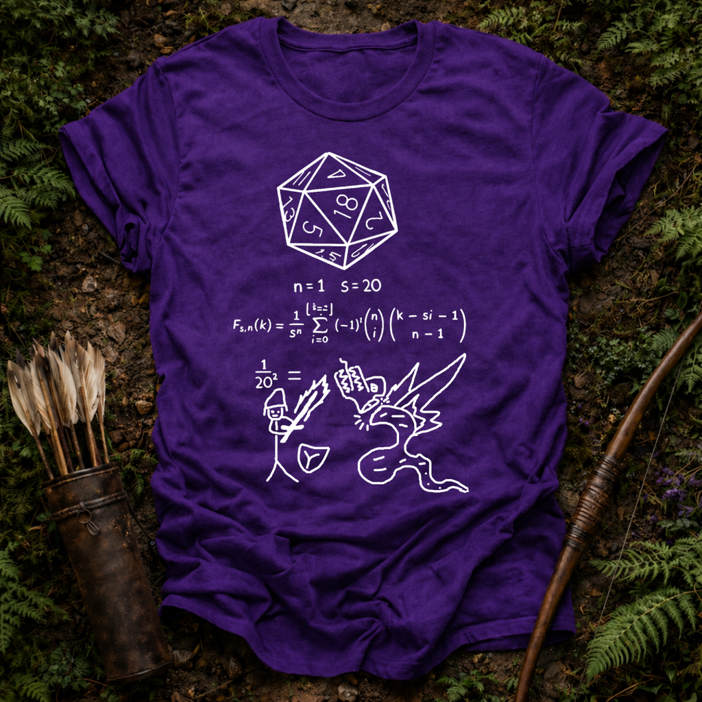 DnD Math T-Shirt