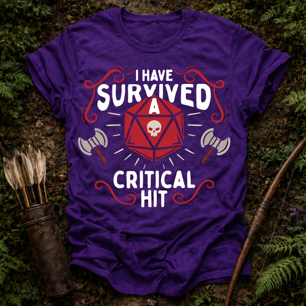 Survived a Critical Hit T-Shirt