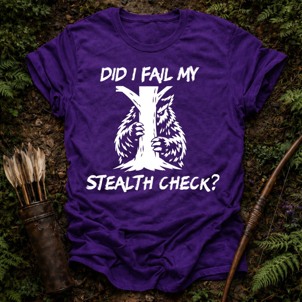 Stealth Check T-Shirt