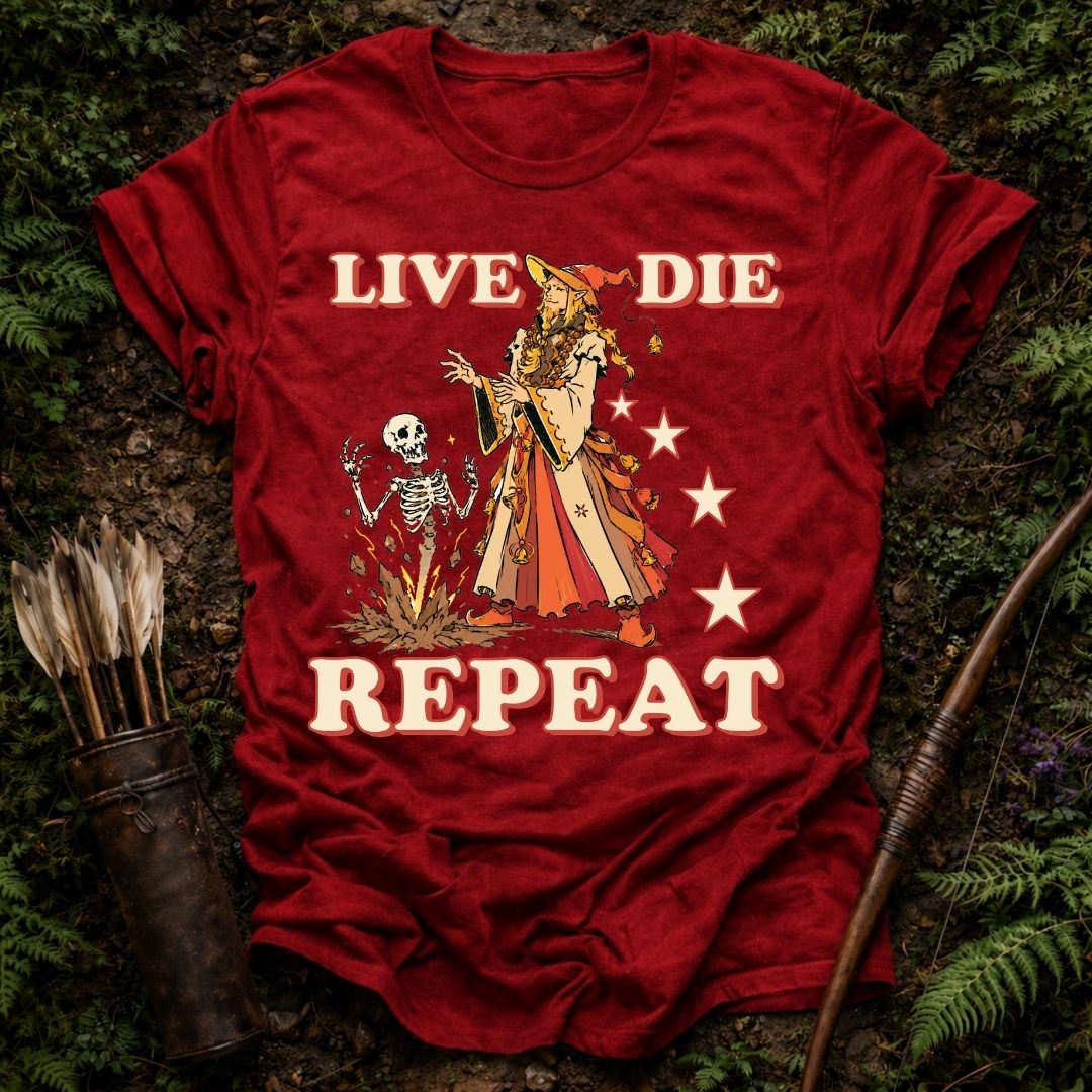 Live Die Repeat T-Shirt