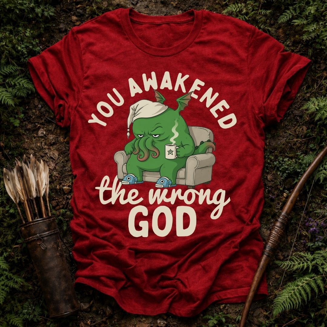 DESIGN 186 YOU AWAKENED THE WRONG GOD