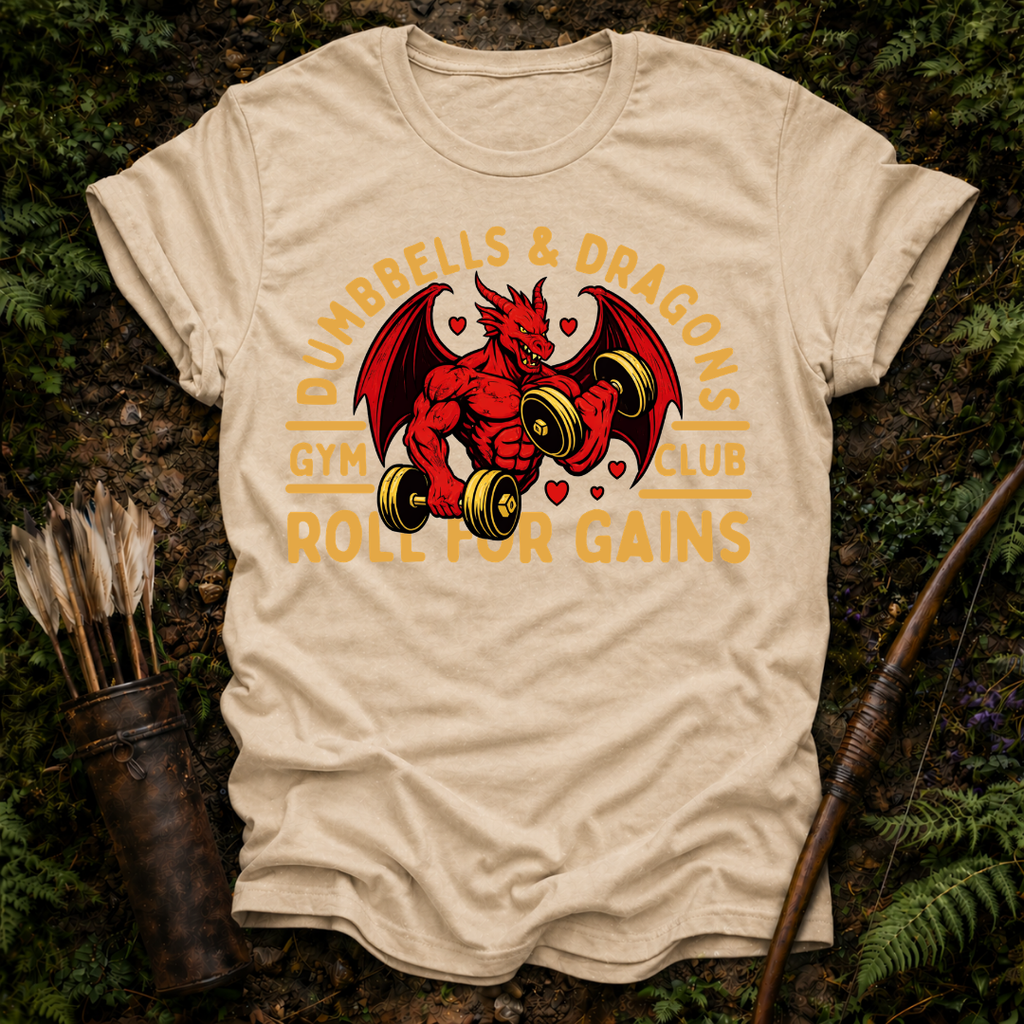 Dumbbells & Dragons T-Shirt