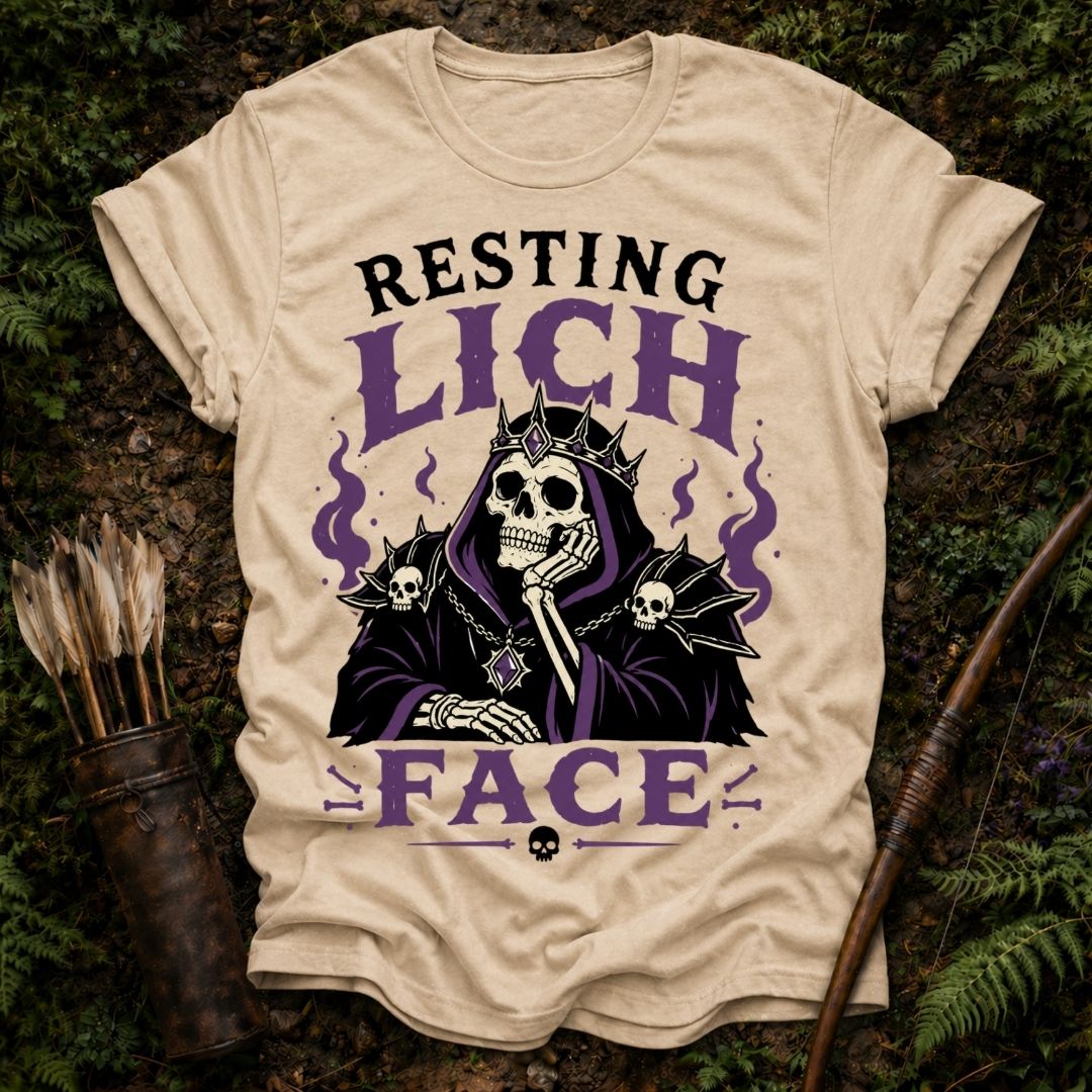The Resting Lich Face T-Shirt