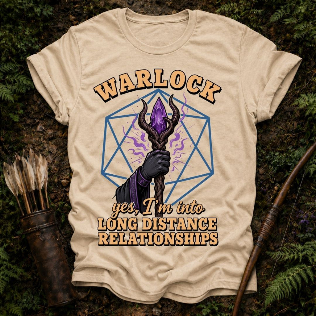 Warlock Long Distance Relationship T-Shirt
