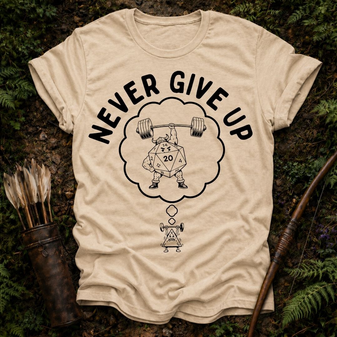 Never Give Up T-Shirt