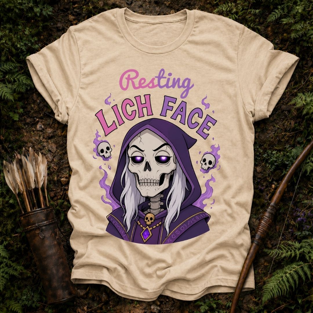 Resting Lich Face T-Shirt