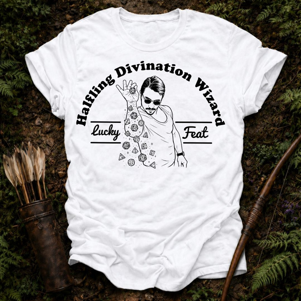 Halfling Devination Wizard T-Shirt