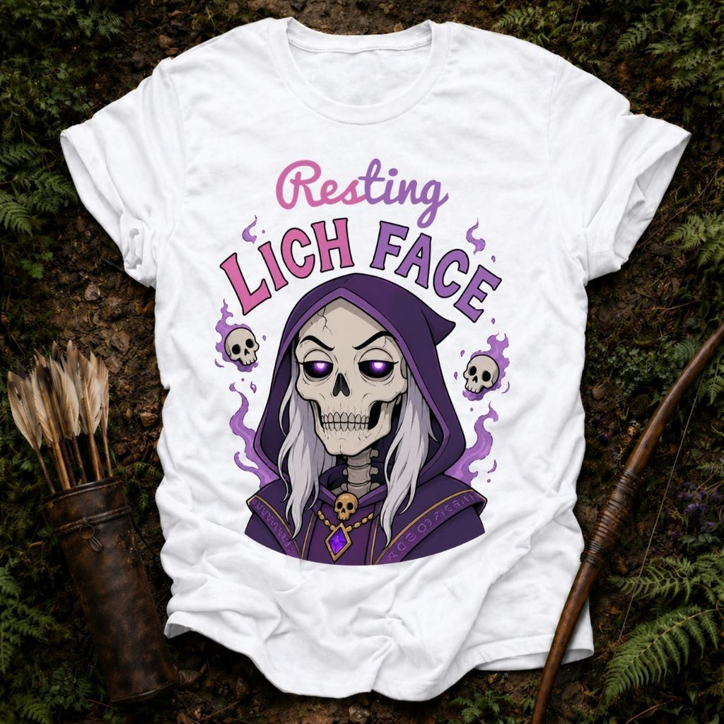 Resting Lich Face T-Shirt