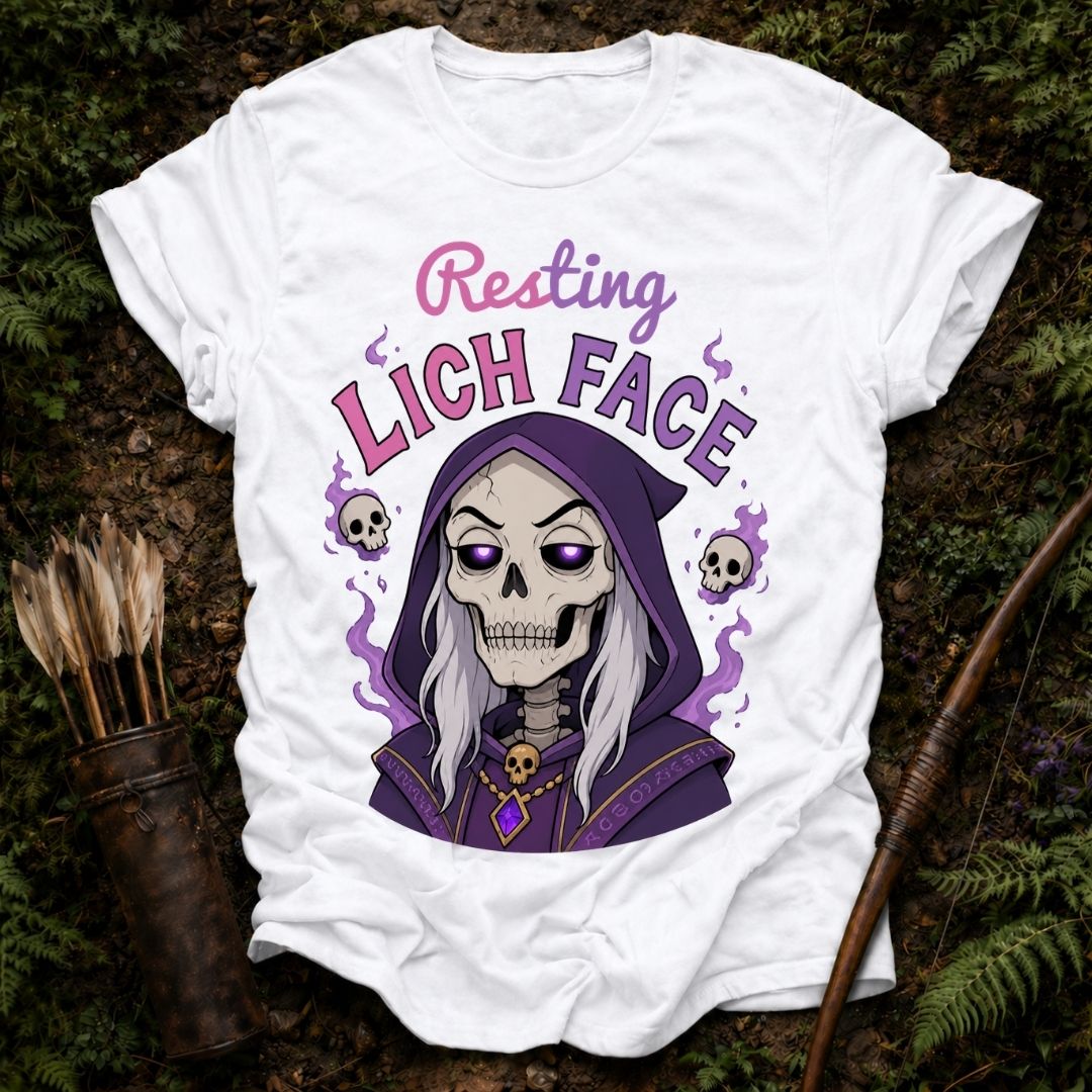 Resting Lich Face T-Shirt