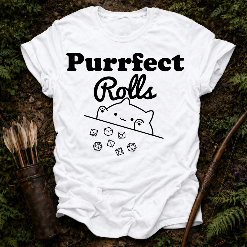 Purrfect Rolls T-Shirt