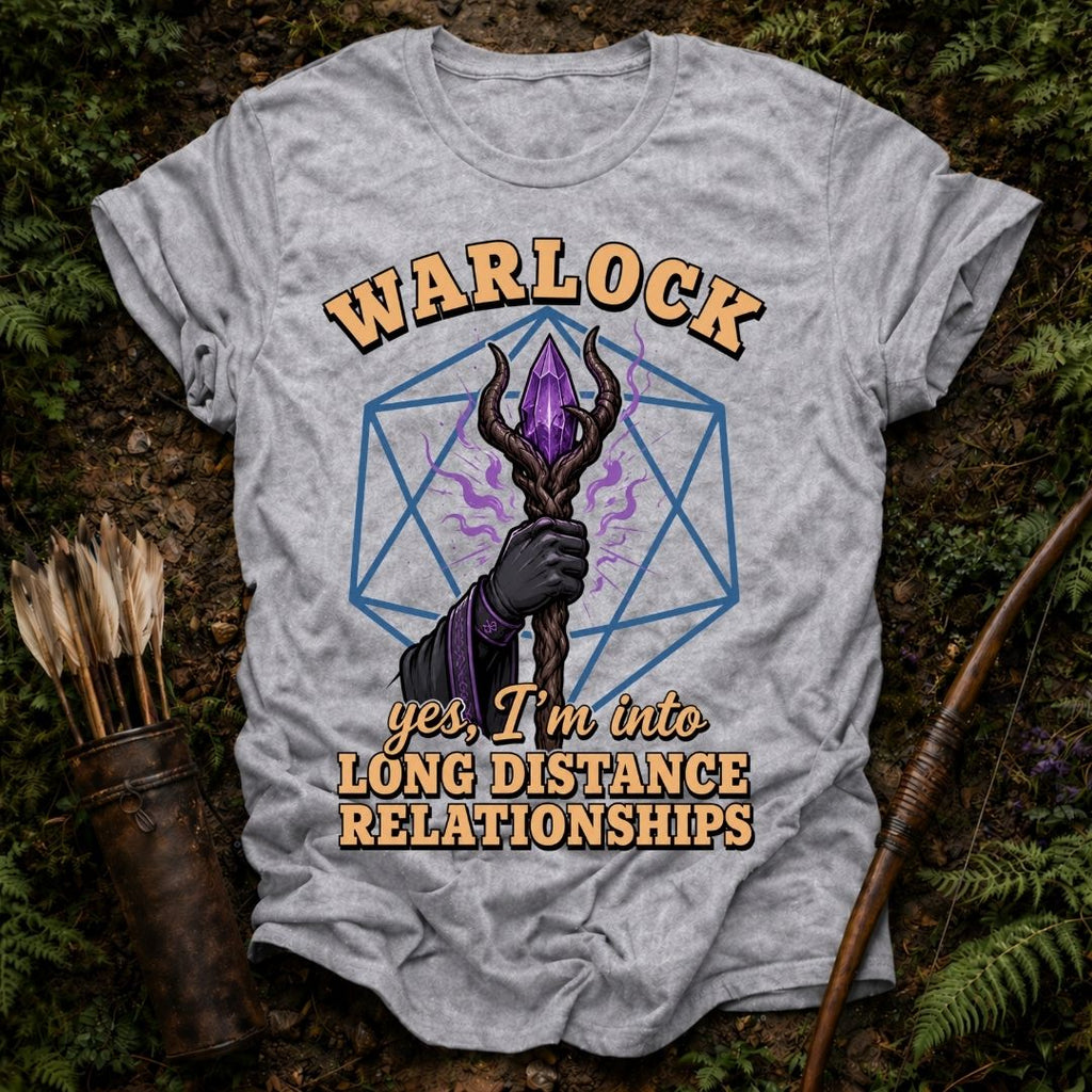 Warlock Long Distance Relationship T-Shirt