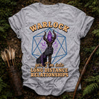 Warlock Long Distance Relationship T-Shirt