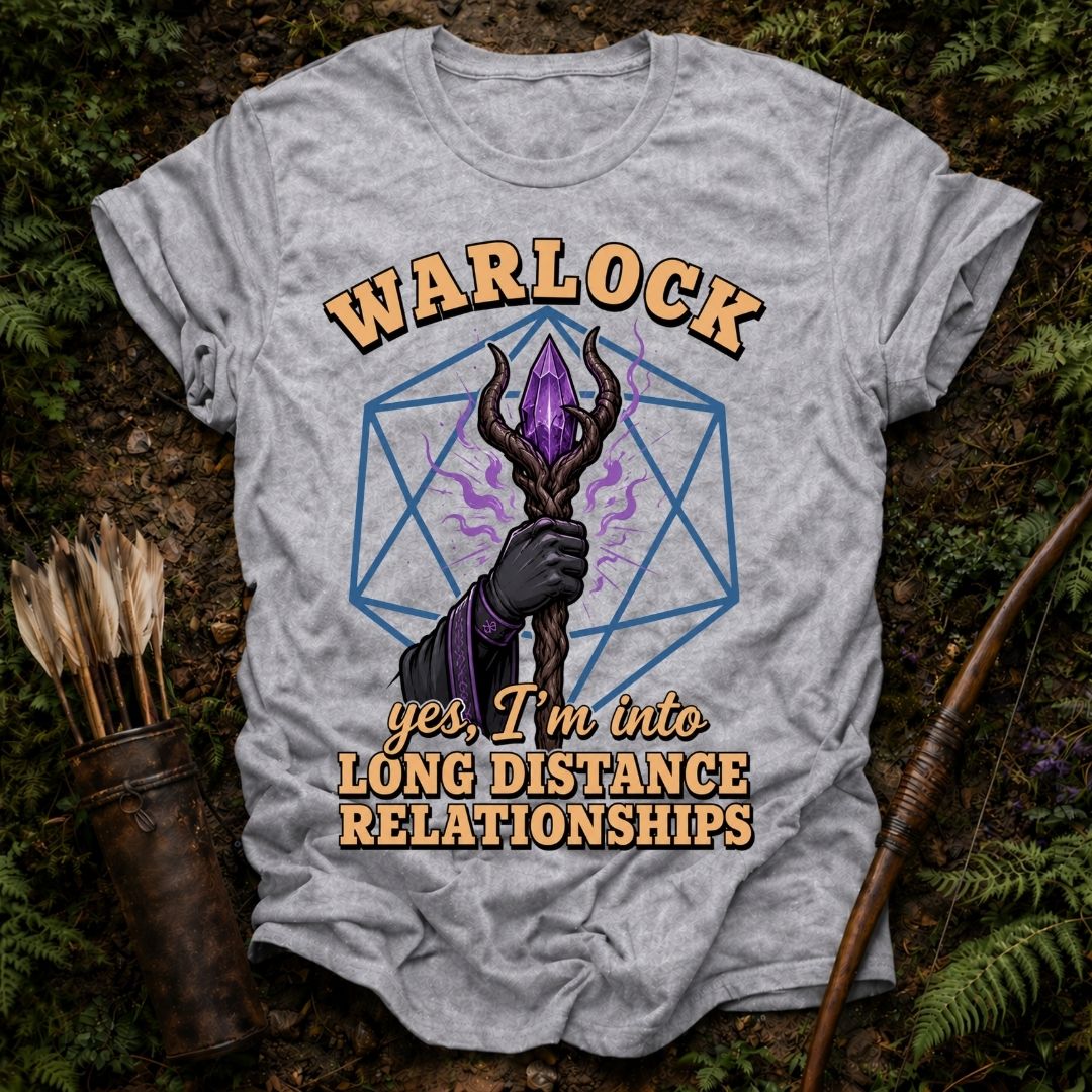 Warlock Long Distance Relationship T-Shirt