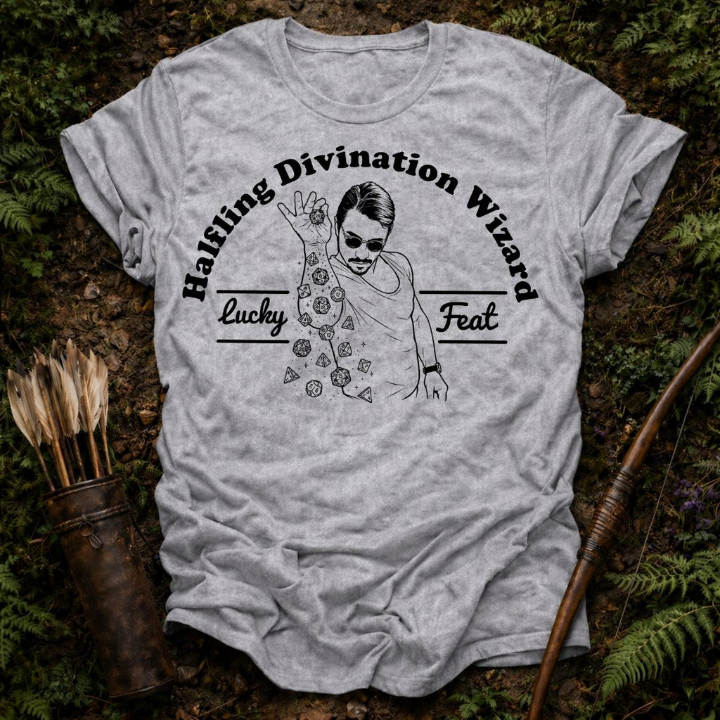 Halfling Devination Wizard T-Shirt
