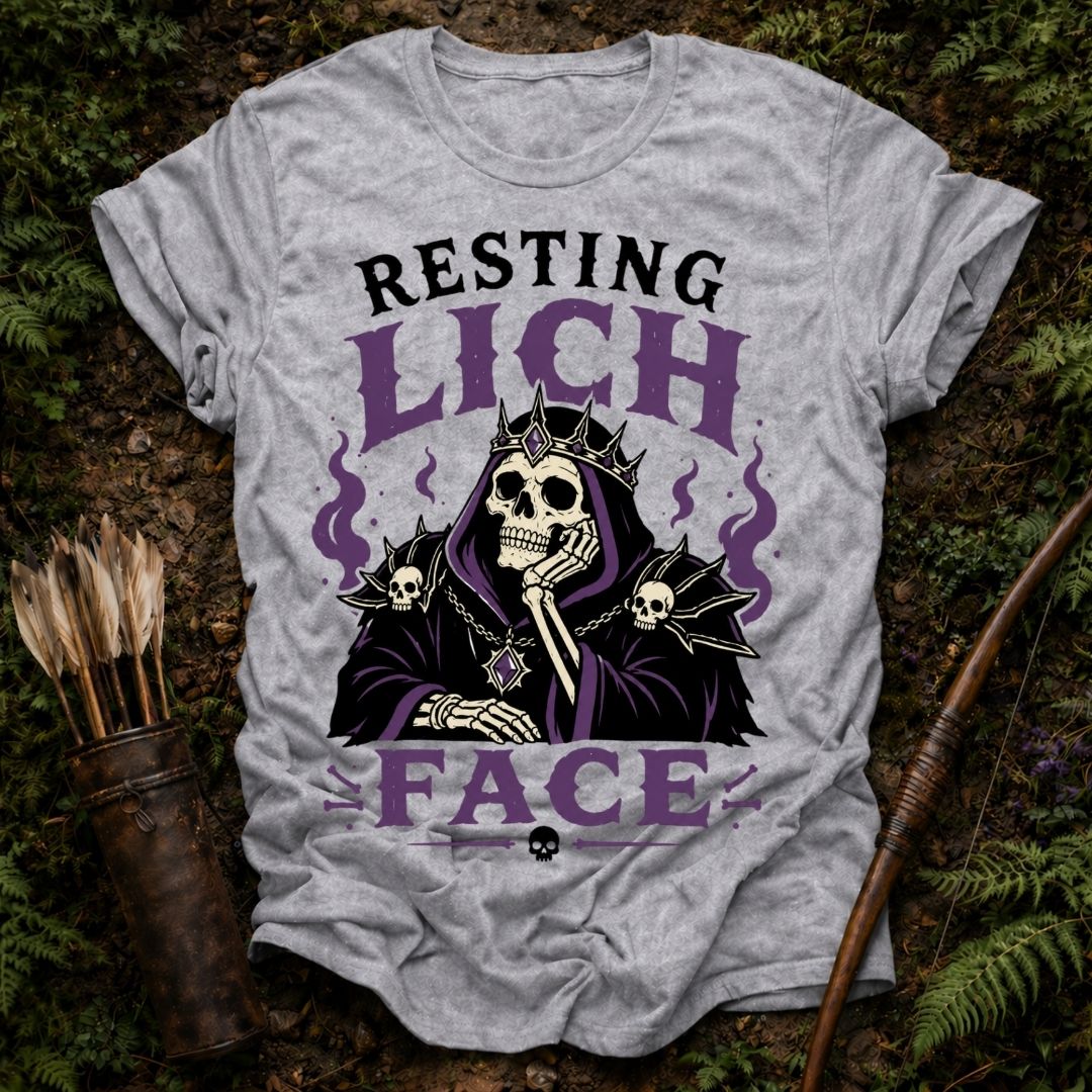The Resting Lich Face T-Shirt